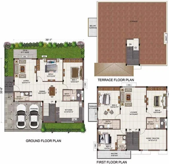 5 BHK House/Villa in Casagrand Tranquil in Pallikaranai, Chennai - Image 823903