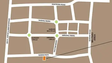 Location of Ridhiraj Avenue - Image 195750