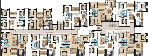 Floor Plan of Mahalakshmi Rupam in Porur, Chennai - Image 182430