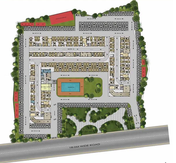 Master Plan of Altis Ashraya in Mangadu, Chennai - Image 182257