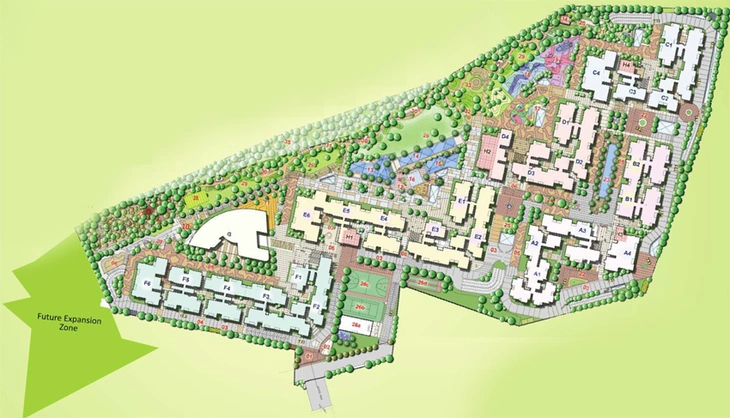 Master Plan of SNN Raj Greenbay in Electronic City, Bangalore - Image 108189