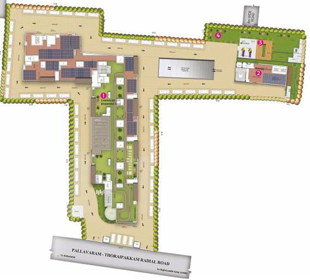 Master Plan of DRA 90 Degrees in Kovilambakkam, Chennai - Image 182288