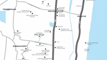 Location of Sobha Palacia - Image 179830