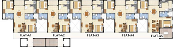 Floor Plan of Vishram Nest Phase 1 in Kelambakkam, Chennai - Image 182812