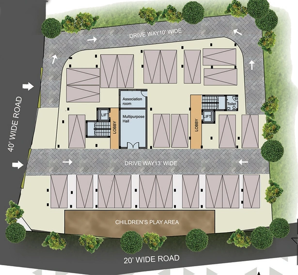 Master Plan of Keystone The Scape in Madipakkam, Chennai - Image 189412