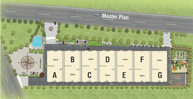Master Plan of DS MAX Skylishcious in Sarjapur, Bangalore - Image 108081