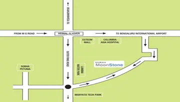 Location of Sobha Moonstone - Image 108232
