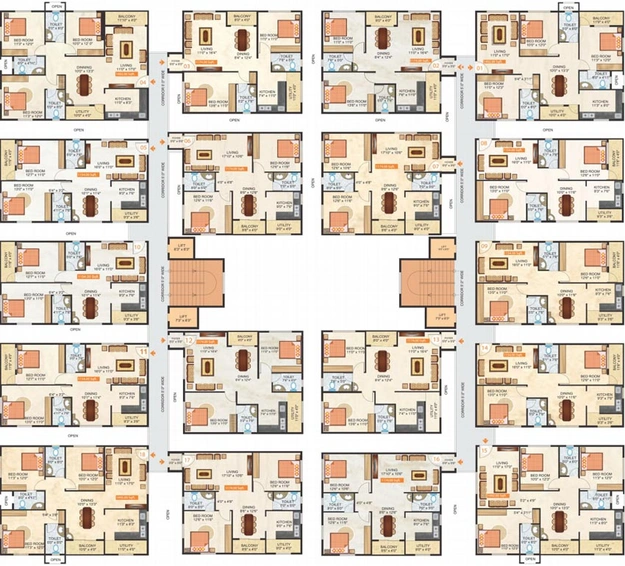 Master Plan of Tallam Retreat Signaa in Belathur, Bangalore - Image 108240