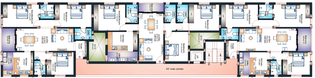 Floor Plan of Pushkar Pavilion in T Nagar, Chennai - Image 171936