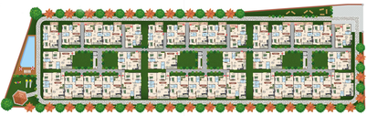 Master Plan of 5 Elements Vasundra Cyber Nest in Rajarajeshwari Nagar, Bangalore - Image 108035