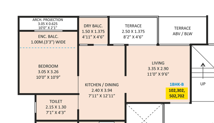 1 BHK Flat in Jhamtani Ace Aurum in Ravet, Pune - Image 419932