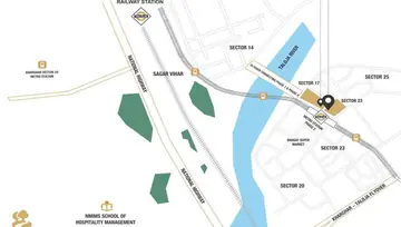 Location of Satyam Oasis - Image 35790