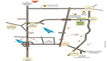 Location of Supertech Micasa - Image 107680