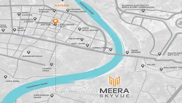 Location of Ashirwad Meera Skyvue - Image 107689