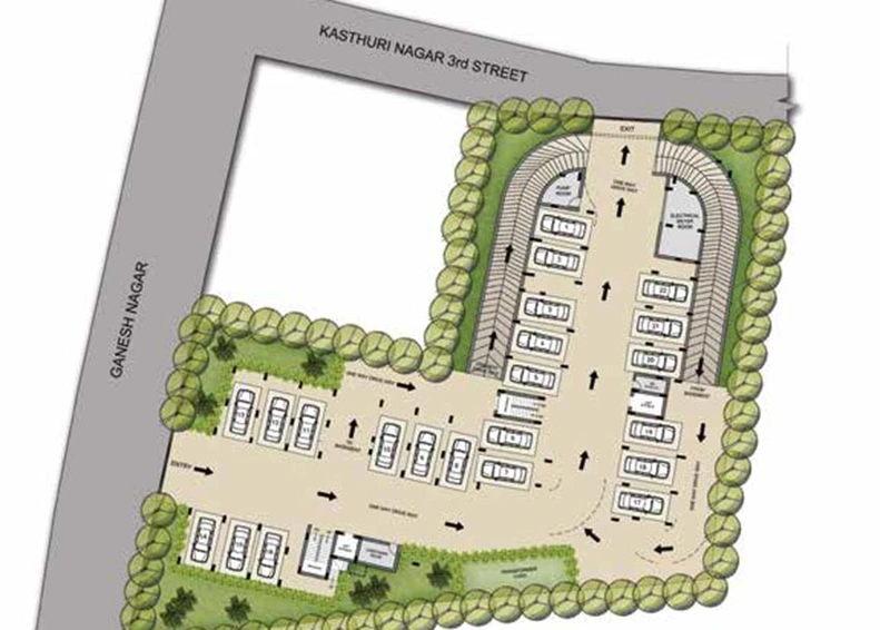 Master Plan of Newry Arista in Kolathur, Chennai - Image 182089
