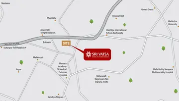 Location of Akruthi Sri Vatsa - Image 110291