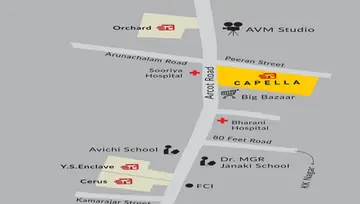 Location of Appaswamy Capella - Image 181889
