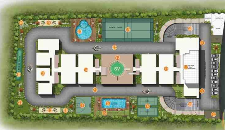 Master Plan of SV Legacy in Whitefield, Bangalore - Image 108267
