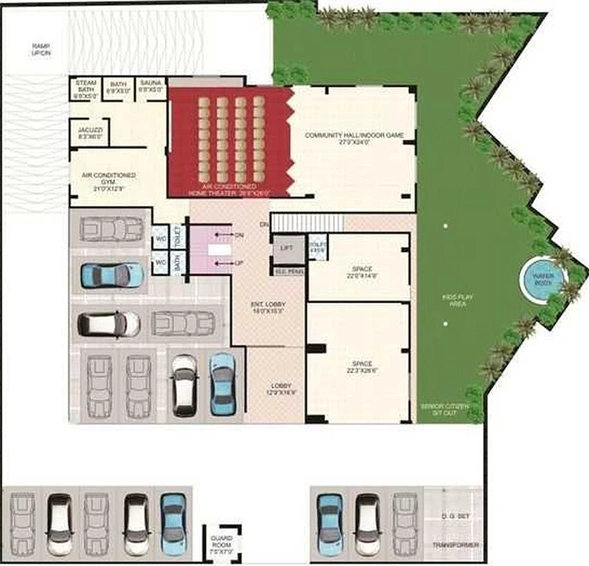 Master Plan of Aishwarya Ginni Gold in Bani Park, Jaipur - Image 173139