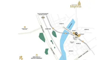Location of Satyam Imperia - Image 35805