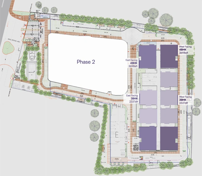 Master Plan of Dev Signature One in Rajendra Nagar, Hyderabad - Image 108008