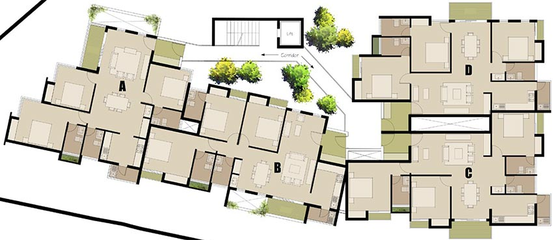 Floor Plan of Atikramya The Serai in Mylapore, Chennai - Image 180727