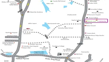 Location of Vajram Essenza - Image 108299