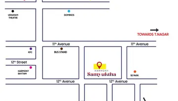Location of Harmony Samyuktha - Image 180843