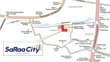 Location of Gamut Saraa City - Image 107887