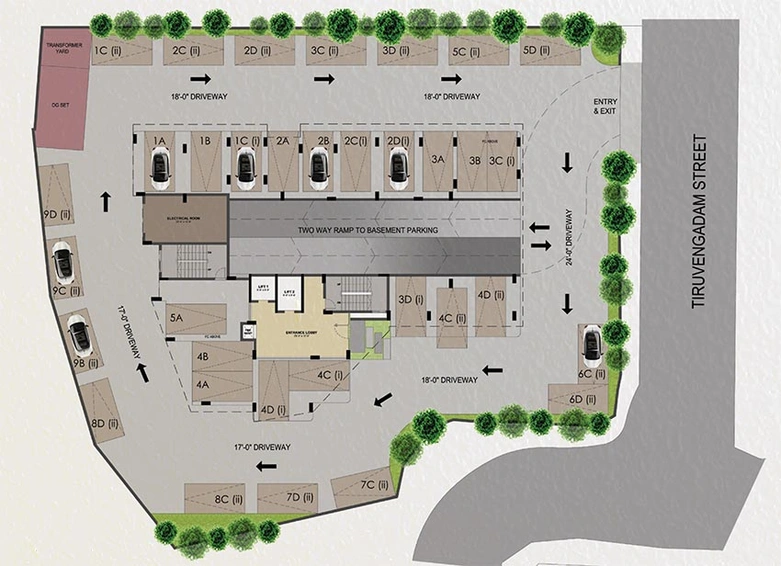 Master Plan of Tulive Manasva in Mandaveli, Chennai - Image 182192