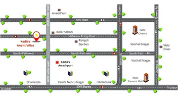 Location of Kedia Anant Villas - Image 173069