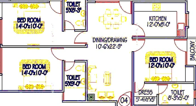 3 BHK Flat in Aastha Classique in Mansarovar, Jaipur - Image 817532