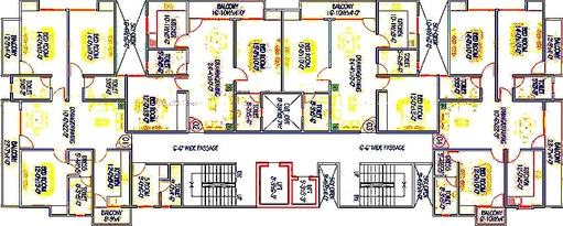 Floor Plan of Aastha Classique in Mansarovar, Jaipur - Image 173048