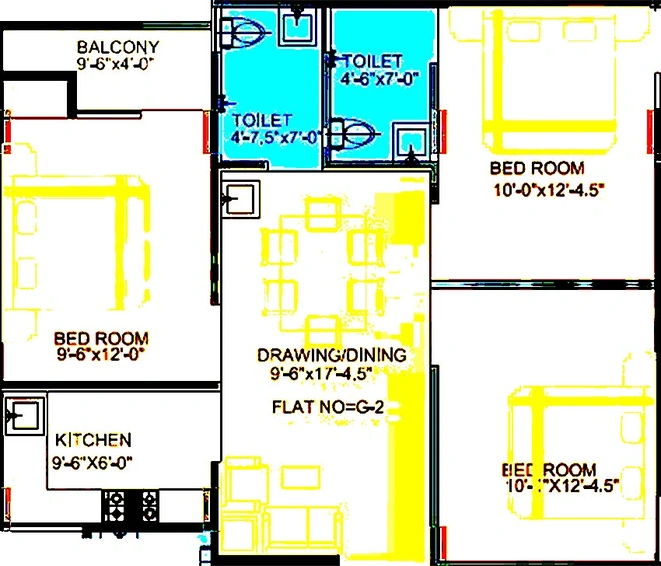 3 BHK Flat in Four Season Real Apartment in Jagatpura, Jaipur - Image 817541
