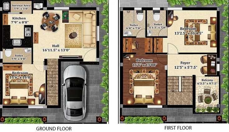 3 BHK House/Villa in JKB Villa Orchid in Valasaravakkam, Chennai - Image 820036