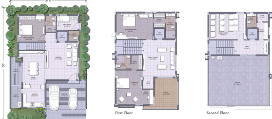 4 BHK House/Villa in Hallmark Floresta in Patighanpur, Hyderabad - Image 718756