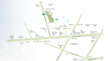 Location of RMK Chola Gardens - Image 180506