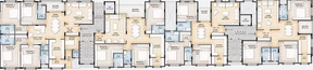 Floor Plan of S and S Zennova in T Nagar, Chennai - Image 181117