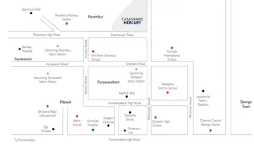 Location of Casagrand Mercury - Image 169819