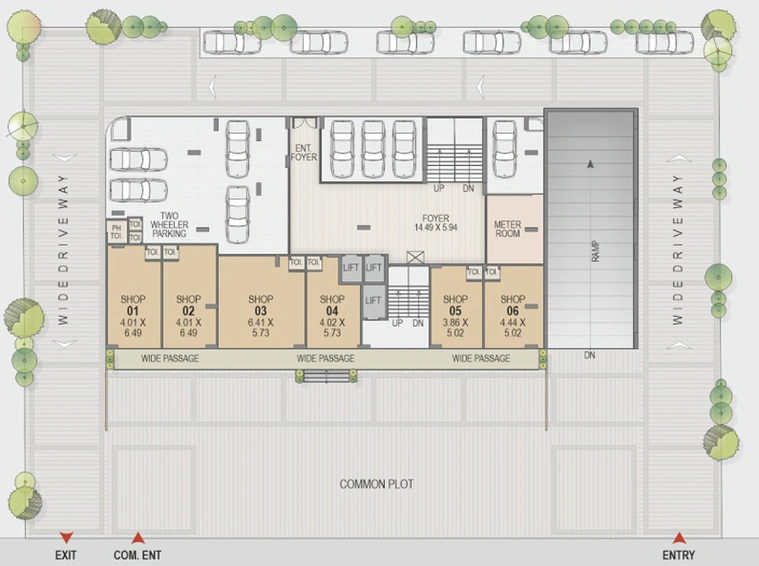 Master Plan of Arpan Antilia in Vavol, Gandhinagar - Image 108382
