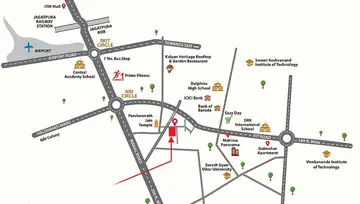 Location of Nandan Prime Villas - Image 172976
