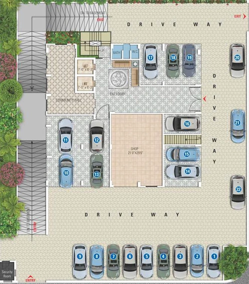 Master Plan of SDC Degra Height in Bani Park, Jaipur - Image 172347