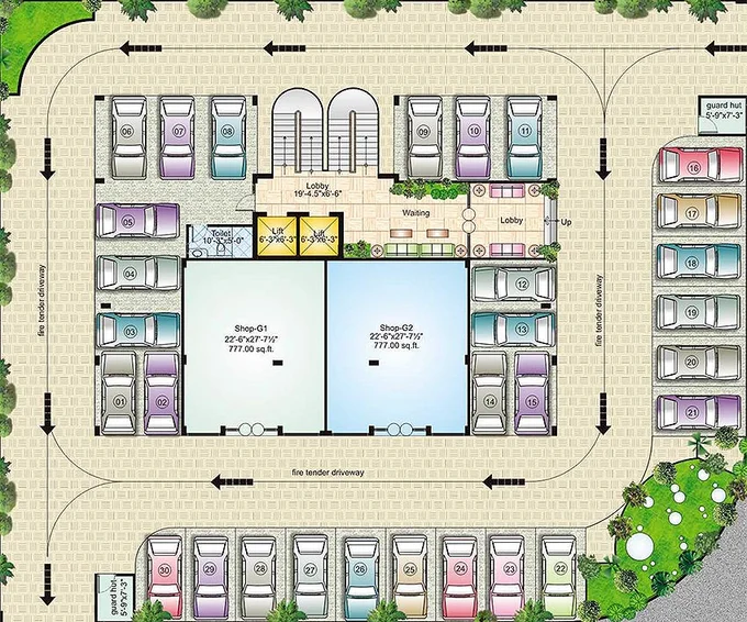 Master Plan of SDC Basant Kunj in Bapu Nagar, Jaipur - Image 172312