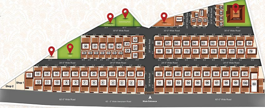Master Plan of Jansen Brindavan in Padur, Chennai - Image 180261