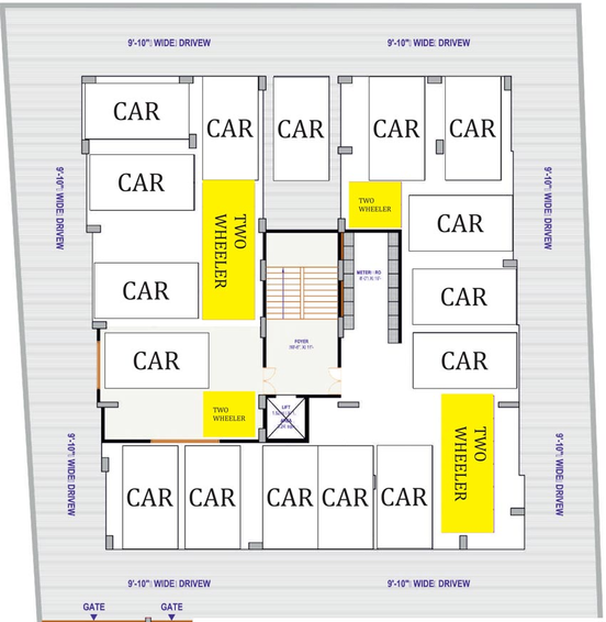Master Plan of Samarpan Prabhavi in Paldi, Ahmedabad - Image 108484