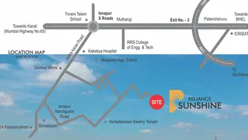 Location of Reliance Sunshine - Image 110466