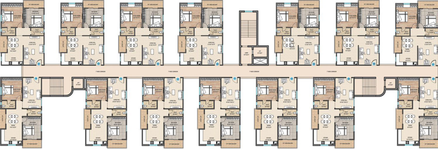 Floor Plan of Avantika The Espino in Chandanagar, Hyderabad - Image 108511