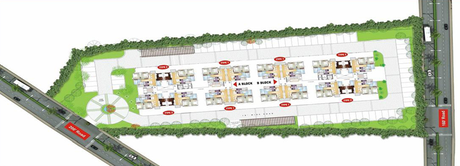 Master Plan of Cedar Aarna in Mansarovar, Jaipur - Image 146857