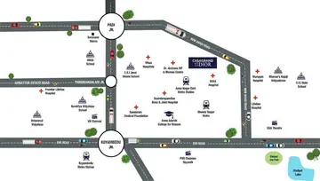 Location of Casagrand Dior - Image 108520