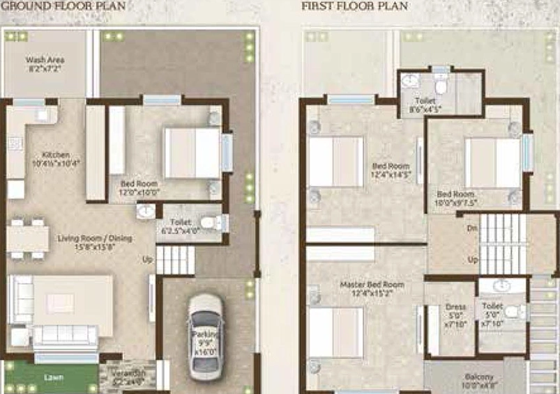 4 BHK House/Villa in Shivam Silver Palm in Waghodia Road, Vadodara - Image 827454